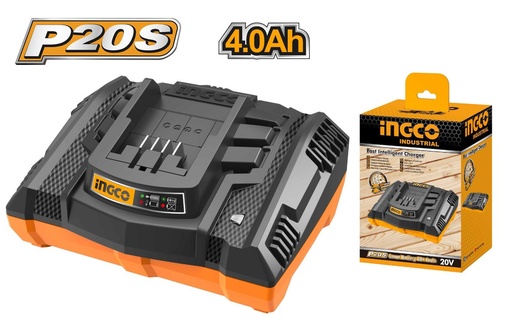 [UFCLI2001] CARGADOR DE BATERIA 20V FAST CHARGER INGCO UFCLI2003