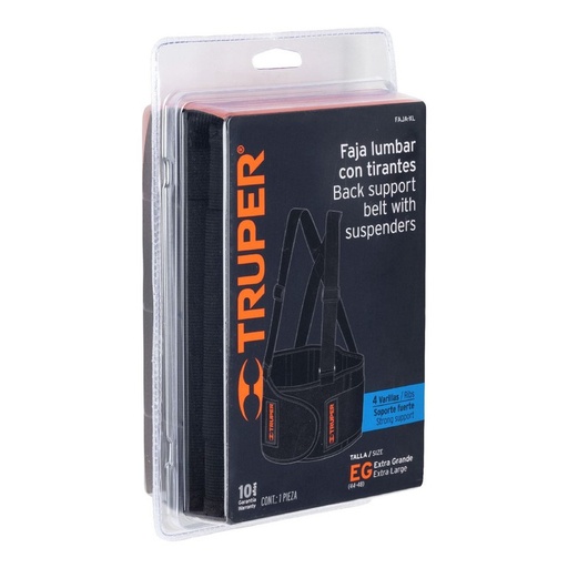 [10954] CINTURON TIRANTES FAJA TRUPER EXTRA GRANDE