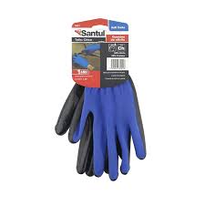 GUANTES D/POLYESTER SANTUL AZUL