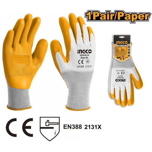 [HGVL08-XL] GUANTES DE LATEX INGCO XL HGVL08-XL