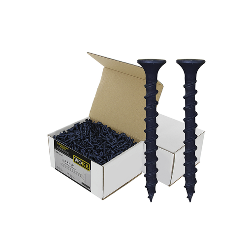 CAJA DE TORNILLO NEGRO 10X1-1/2 FIERO 100PCS