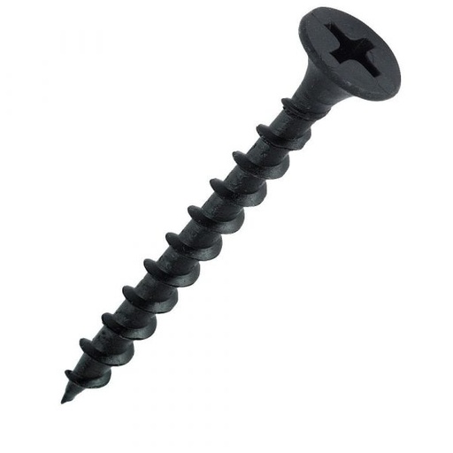 [44343] CAJA DE TORNILLO NEGRO 8X1 FIERO 100PCS