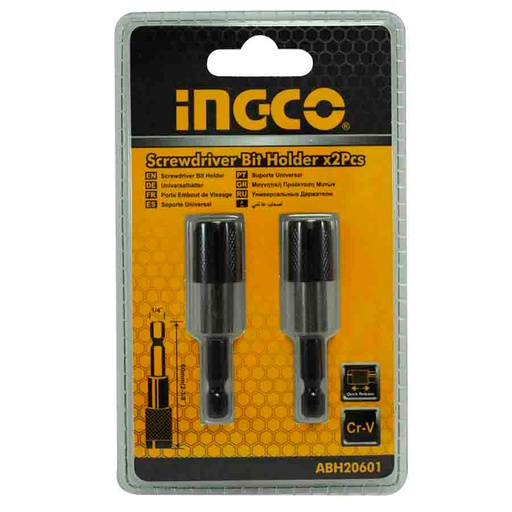 [ABH20601] ADAPTADOR PARA PUNTA 2PCS INGCO ABH20601