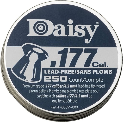 [177CAL] COPAS P/RIFLE DAYSI 177 CAL 250PCS