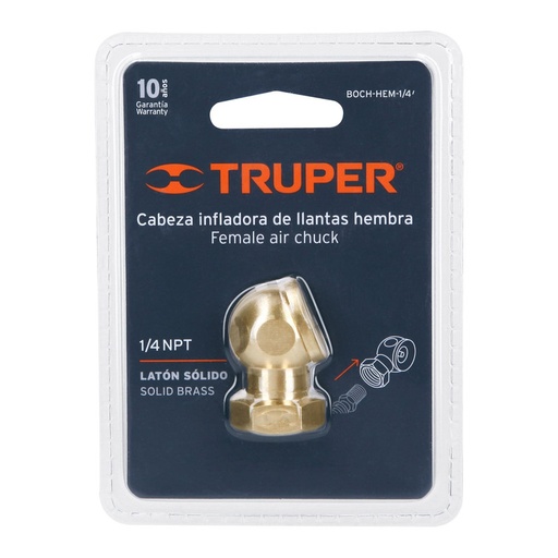 [86131] BOQUILLA P/AIRE 1/4 HEMBRA TRUPER 19088