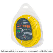 [17608] HILO PLASTICO REDONDO PARA SHINDAIWA 2.00MM TRUPER 17608