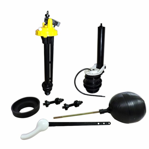 [ 7111033 VERO PL0120] JUEGO DE ACCESORIOS PARA TANQUE DE SANITARIO VERO PL0120