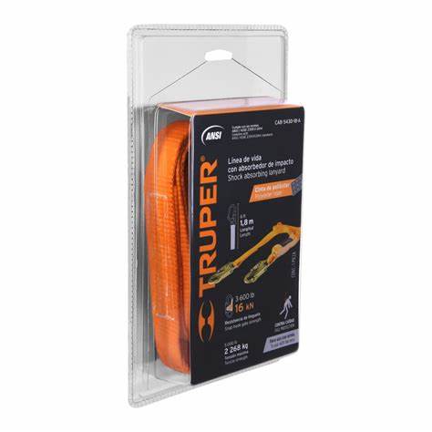 [10510] LINEA DE VIDA CON ADSORBEDOR DE IMPACTO TRUPER 10510