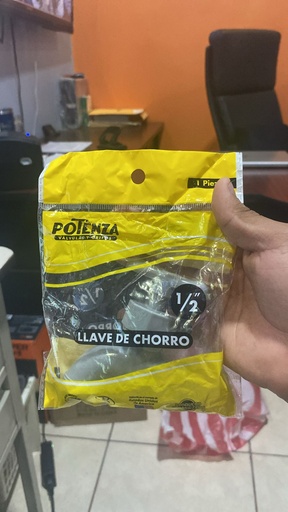 [VYG] LLAVE PVC PARA PILA CHORRO GRIS