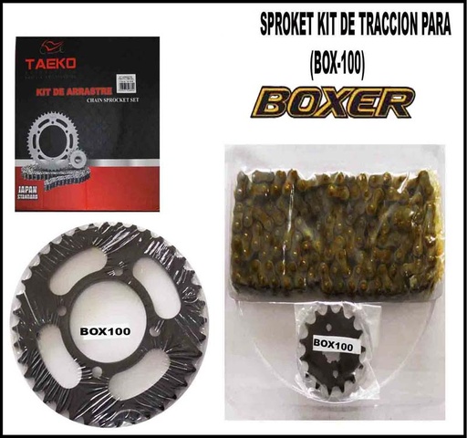 [28396] MOTO SPROCKET KIT DE TRACCION