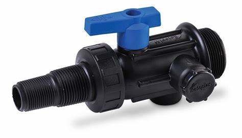 [SKU310054] MULTICONECTOR C/VALVULA Y TUERCA UNION ROTOPLAS