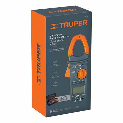 [10404] MULTIMETRO DIGITAL DE GANCHO TRUPER MUT-202 10404