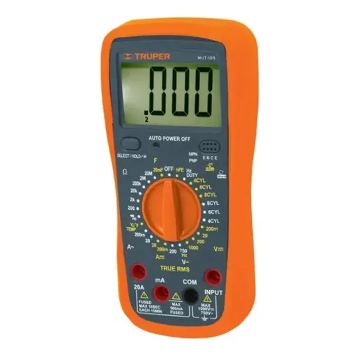 [10403] MULTIMETRO DIGITAL TRUPER MUT-105 10403