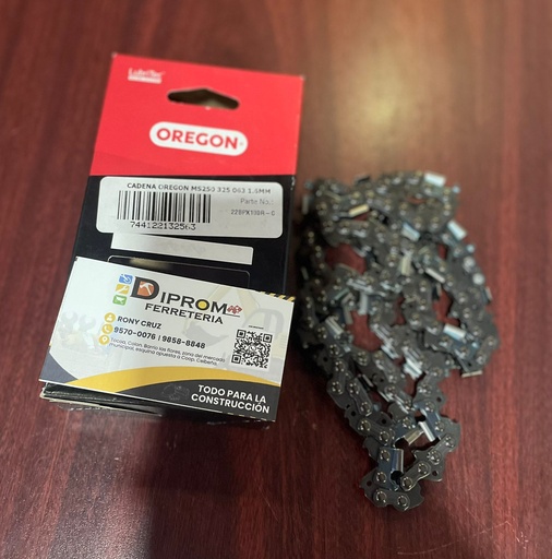 [865005] OREGON CADENA  MS250 325 0631 1.6MM