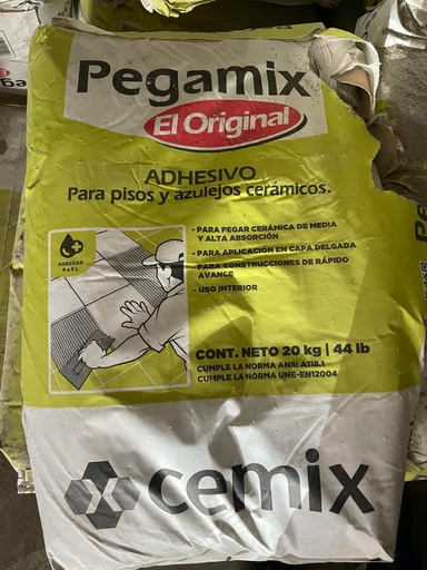 PEGAMIX CEMIX GRIS 44 LBS "MONTERROSO"
