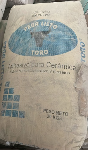 [38154] PEGAMIX TORO PARA CERAMICA PEGA LISTO 20KG 80025