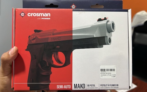 [CM9B] PISTOLA DE POSTA CROSMAN .177 CAL C/MIRA OPTICA CM9B