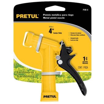 [22753] PISTOLA PLASTICA  PARA RIEGO PRETUL MINI PIM-4 22753