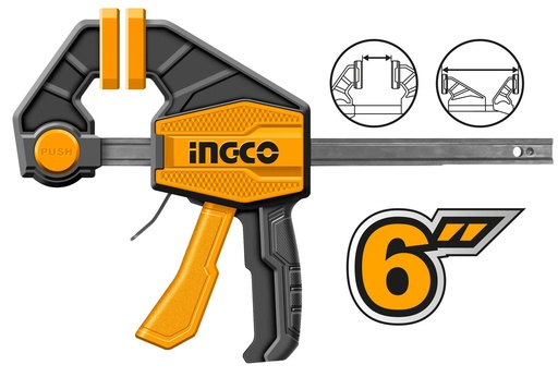 [ HQBC01601] PRENSA TIPO SOLTERA A JUSTE RAPIDO INGCO HQBC01601