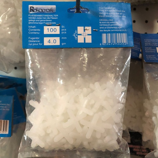 [33215] SEPARADOR PARA CERAMICA 4MM ROKACRAFT