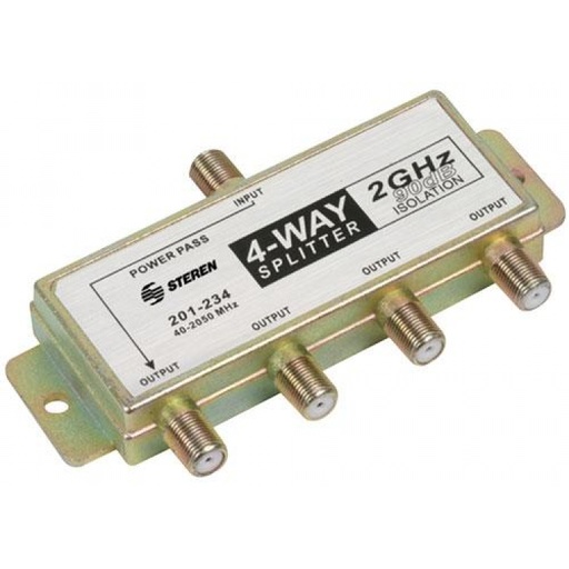 [HK1266] SPLITER BLANCO  4 SALIDAS