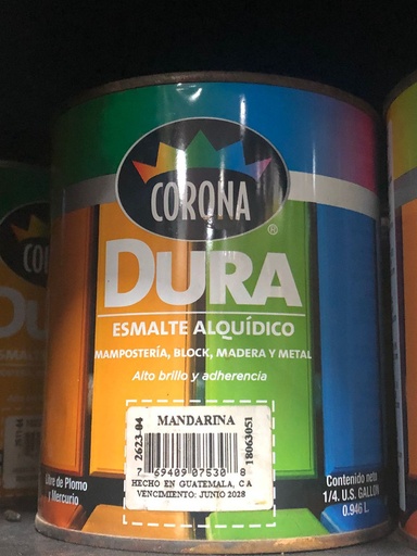 [2623-04] PINTURA CUARTO AC MANDARINA CORONA 2623-04