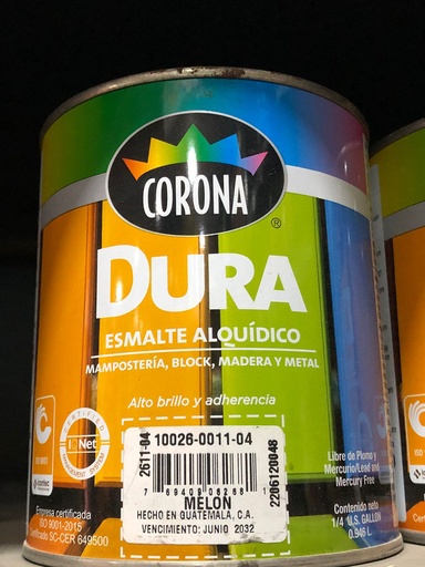 [2611-04 NUEVA] PINTURA CUARTO AC MELON  2611-04