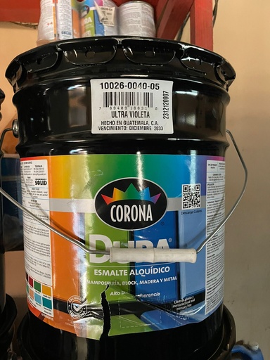 [2640-05] PINTURA CUBETA AC ULTRA VIOLETA 2640-05