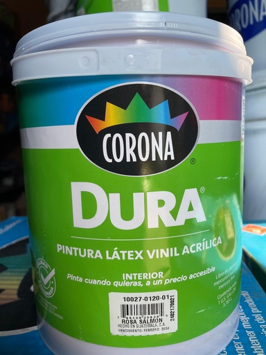 [ 27120-01] PINTURA GALON AG DURA ROSA SALMON 27120-01