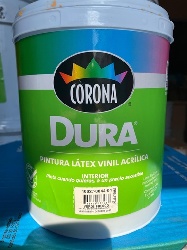 [2744-01] PINTURA GALON AG DURA LATEX VERDE FRESCO 2744-01