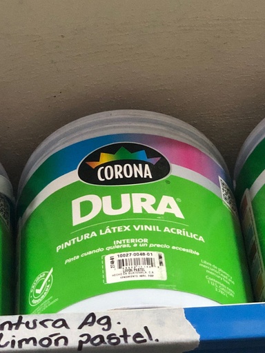 [2748-01 NUEVA] PINTURA GALON AG LIMON PASTEL 2748-01