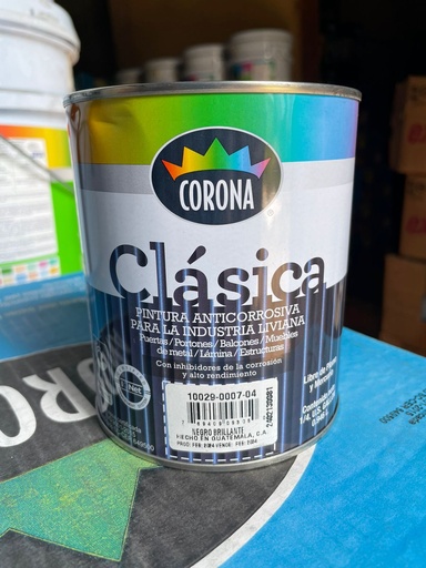 [2907-04] PINTURA ANTIC. CUARTO  NEGRO BRILLANTE 2907-04