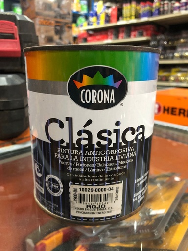 [2911-4] PINTURA ANTIC. CUARTO CLASICA ROJO BRILLANTE  2911-04