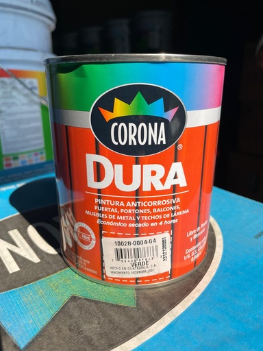 [2804-04] PINTURA CUARTO ANTIC. DURA VERDE 2804-04