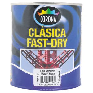[4287] PINTURA ANTICOROSIVA NEGRA FASDTRAY EN CUARTO 9501-04