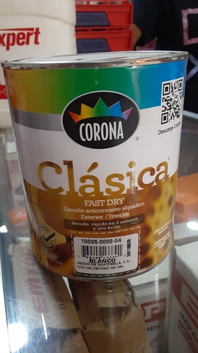 [9500-04] PINTURA EN CUARTO ANTICOROSIVO BLANCO FASTDRAY 9500-04