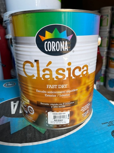 [9501-01] PINTURA EN GALON ANTICOROSIVO NEGRO FAST DRY 9501-01