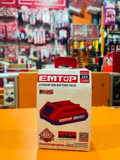 [BTH-3267 EBPK20011] EMTOP BATERIA RECARGABLE P20S  LITIHUM BTH-3267 EBPK20011