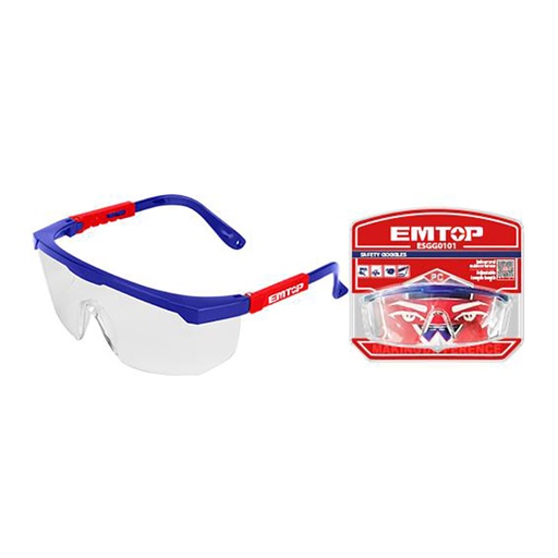 [ESGG0101] EMTOP LENTES DE SEGURIDAD AZUL BTH-3209 ESGG0101
