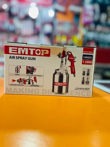 [BTH-3159 EASG10001] EMTOP PISTOLA P/PINTAR 1000CC PROFESIONAL BTH-3159 EASG10001