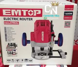 [ULERR1601] EMTOP ROUTER 1600W 1/4/1/2 ULERR1601