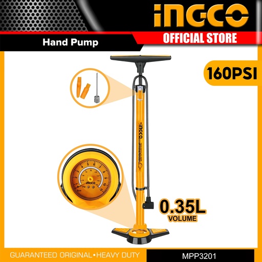 BOMBA PIE AMARILLA 160PSI INGCO MPP3201
