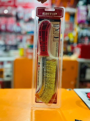 EMTOP CEPILLO DE ALAMBRE 10" LINEAL EWBH25001