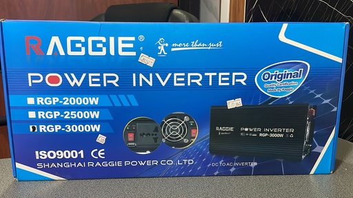 [RGP-3000W] INVERSOR P/PANEL SOLAR RAGGIE 3000W
