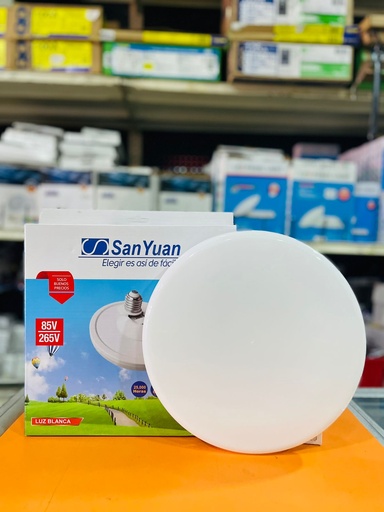 LAMPARA BLANCA SAN YUAN 80W