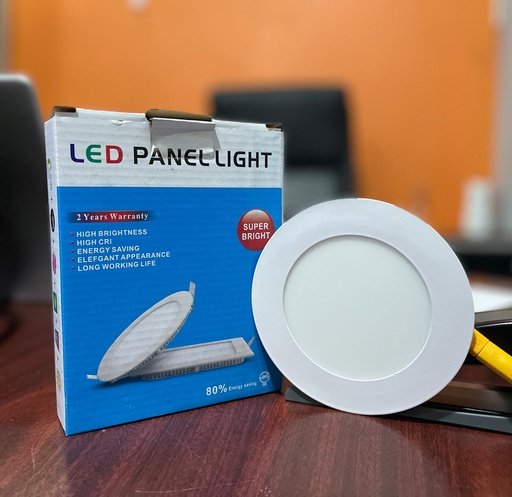 [POWERLITE 6W] LAMPARA TIPO LED PANEL LIGHT REDONDO 6W POWERLITE 