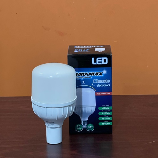 [MLB20D/W-20] MILANLUX BOMBILLO LED 110V-220V 20W MLB20D/W-20
