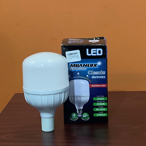 [MLB30D/W-30W] MILANLUX BOMBILLO LED 110V-220V 30W MLB30D/W-30W