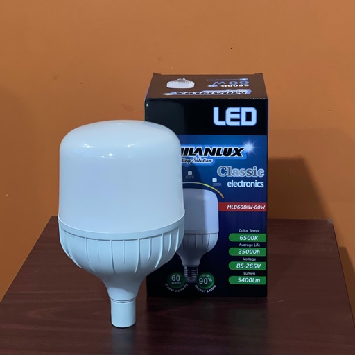 [MLB60D/W-60W] MILANLUX BOMBILLO LED 110V-220V 60W MLB60D/W-60W