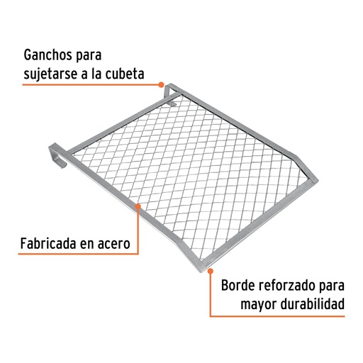 [102551] REJILLA ESCURRIDORA P/RODILLO TRUPER 102551